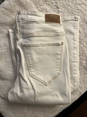 Hollister Women's Off-White High Rise Vintage Flair